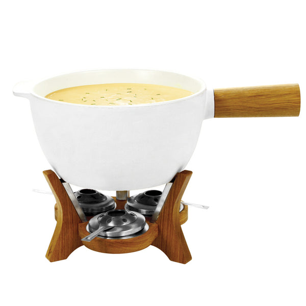 Fonduta al formaggio/cioccolato Mr. Big per 12 persone, set di 17 pezz –  Schönhuber