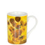 Tazzina Tasse Minierspresso, disegno: Vincent Van Gogh - Sunflowers ml 90/cm ×5x7