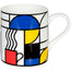 Tazza, disegno: Tea with Mondrian ml 400/cm Ø8,3x9