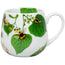 Tazza tè, disegno: Bombi sulle foglie ml 420/cm Ø8,2x9