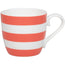 Tazza, disegno: Stripes - Coral ml 425/cm Ø10x9,5