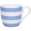 Tazza, disegno: Stripes - Creamblue ml 425/cm Ø10x9,5