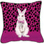 Cuscino quadrato con zip e Inlet Bad Hair Bunny cm 40x40