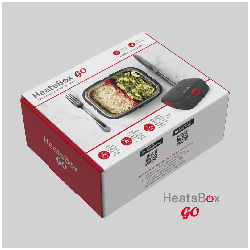 Lunch Box riscaldante per Auto, Lunch Box Elettrico riscaldato per  impiegati con forchetta e Cucchiaio in Acciaio Inossidabile di qualità e